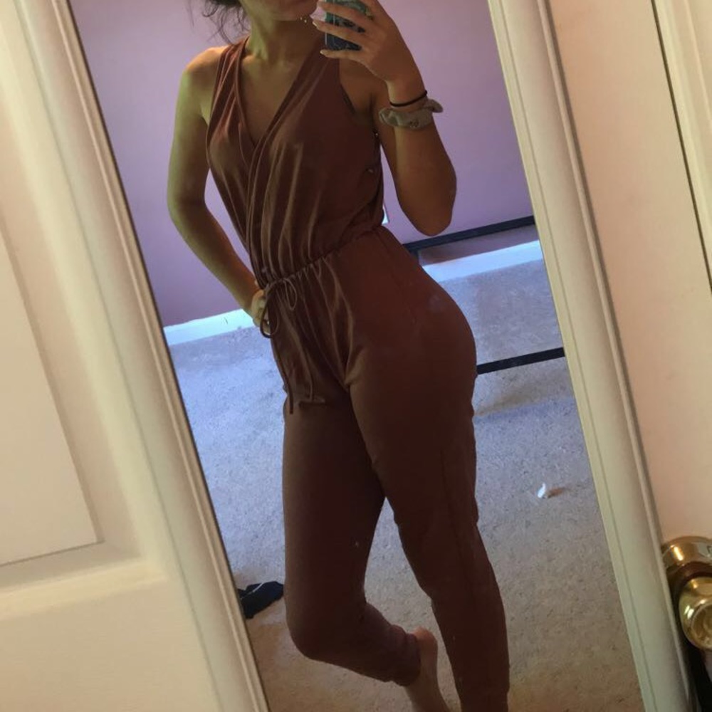 Pink/purple romper